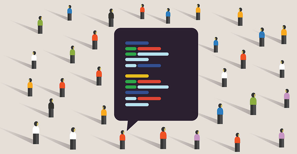 open source community of collaborative and transparent AI development
