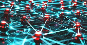 network of connected nodes for brute force botnet attack