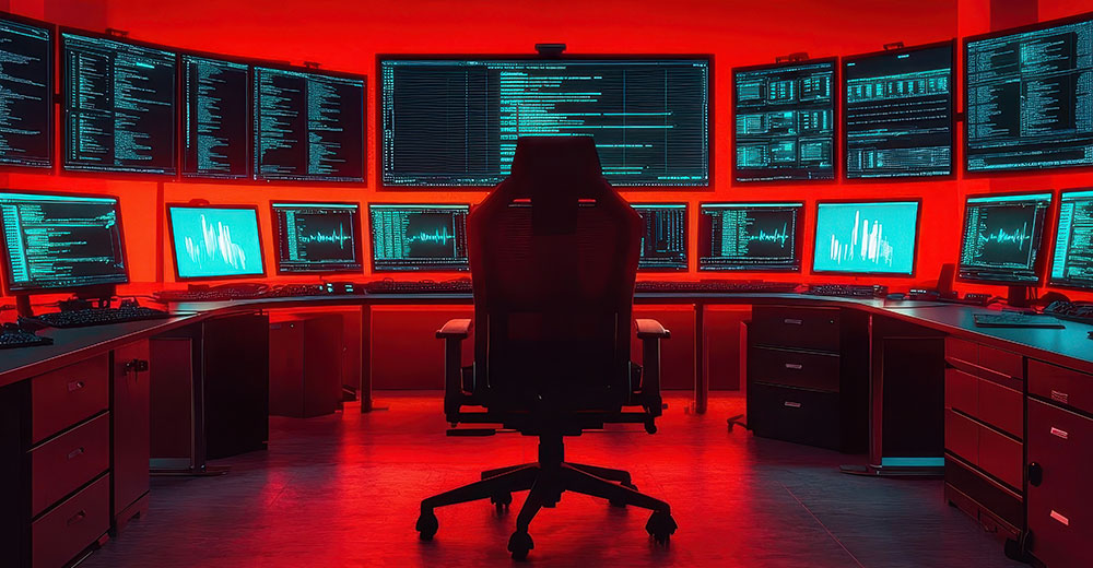 cybersecurity control room