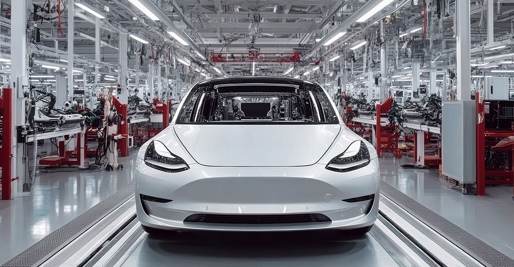 electric vehicle assembly line