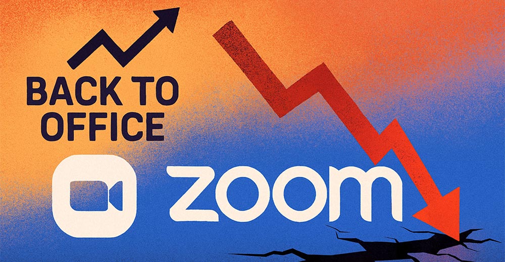 Analysis of challenges for Zoom as companies shift back to in-person work.