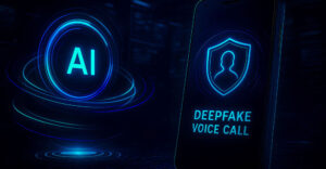 Deepfake voice call vishing attack