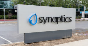 Synaptics office building signage, San Jose, Calif.