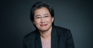 Lisa Su, chair and CEO of AMD, in an executive portrait