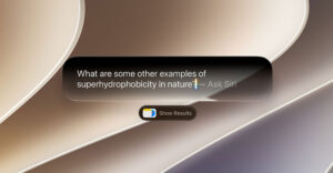 Siri AI interface demonstrating contextual assistance in Apple Intelligence