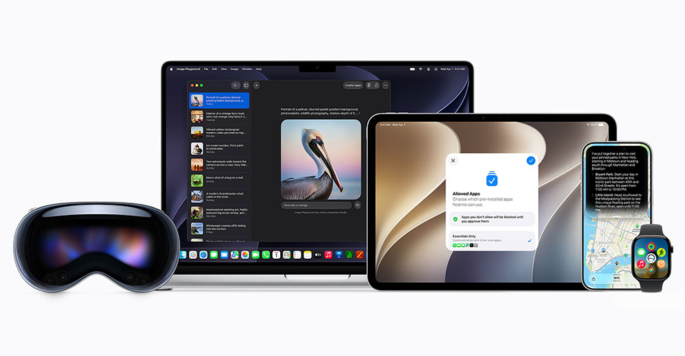 Apple showcases AI features and parental controls across iPhone, iPad, Mac, Apple Watch, and Vision Pro at WWDC26